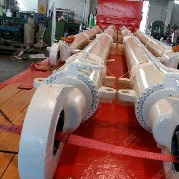 Hydraulikzylinder für Hebe- und Senkanlagen in Wasserkraftwerken