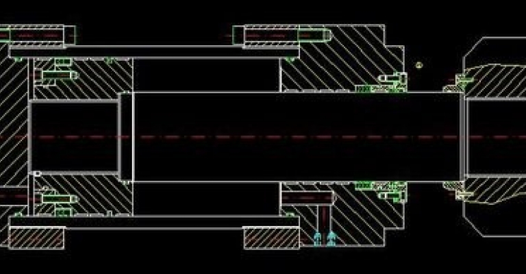 Doppeltwirkende Hydraulikzylinder