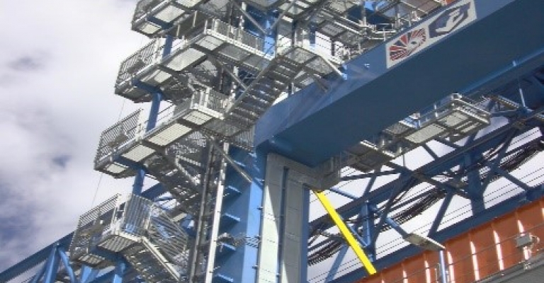 Hydraulikzylinder für Hafenkräne und Container- und Schüttgutentlader