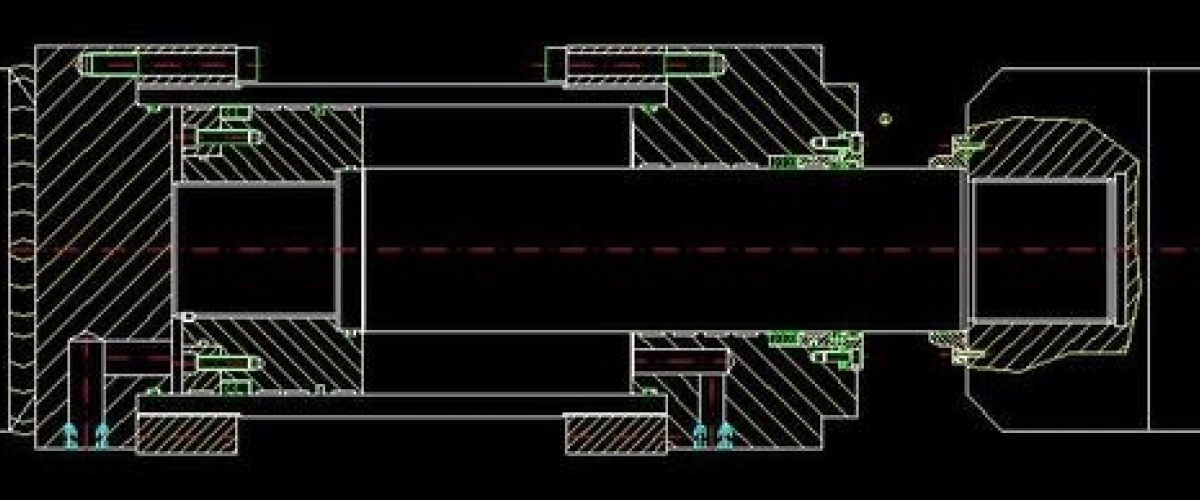 Dvostransko delujoči hidravlični cilindri